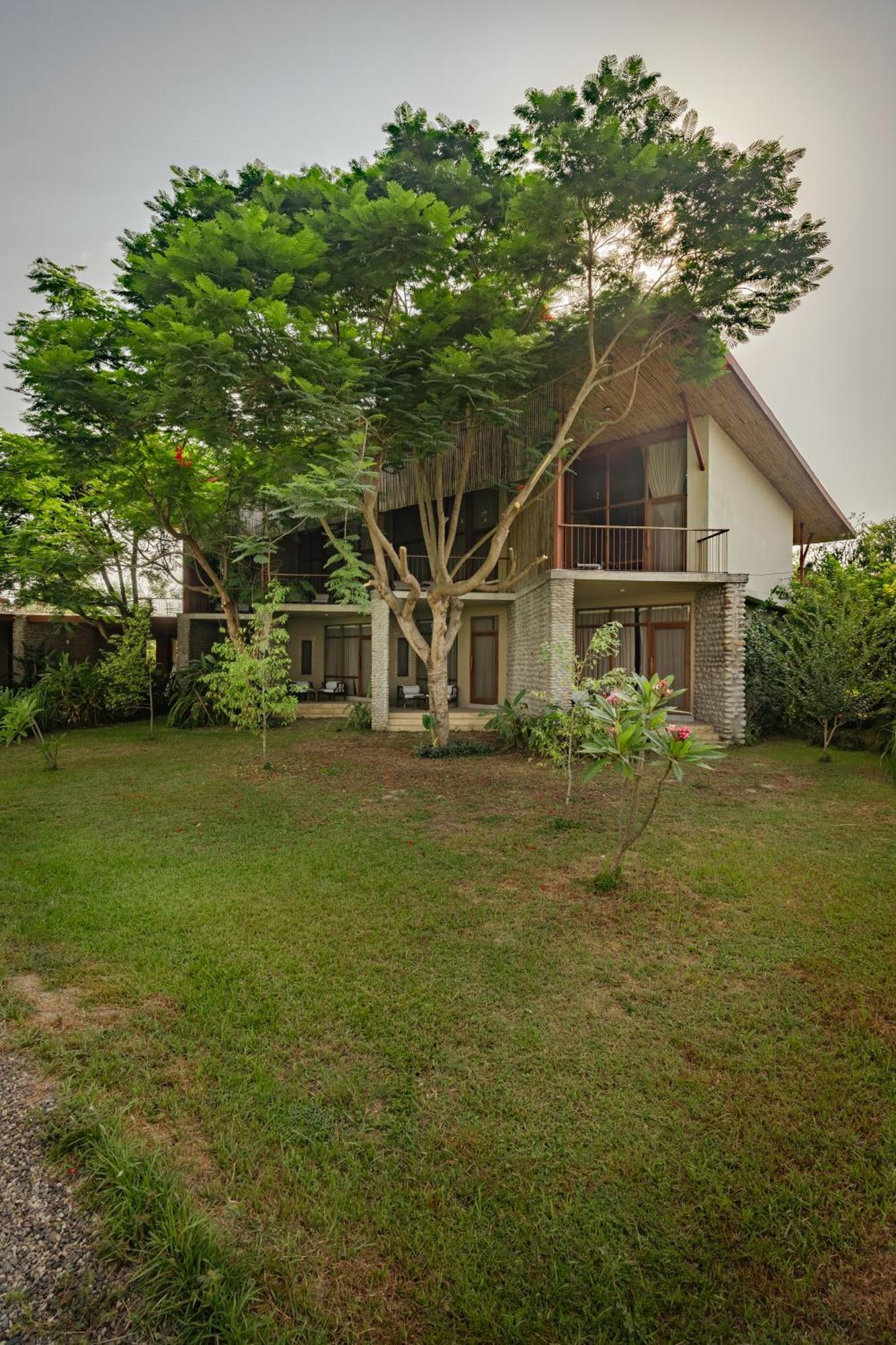 Hotel Sanctuary Chitwan National Park Esterno foto